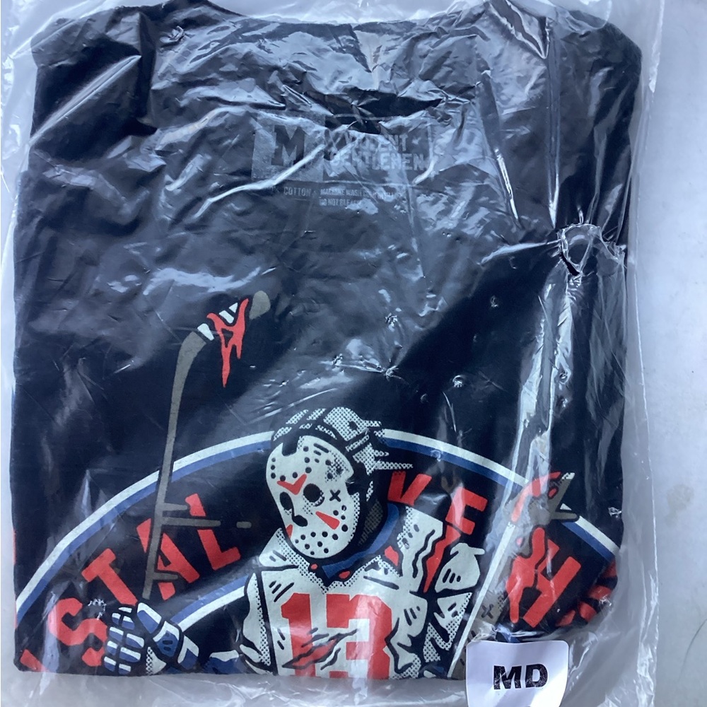 New Violent Gentlemen Camp Crystal Lake Jason T Shirt Medium M